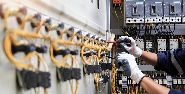 Professional Electrician technician working in Sterling, KS